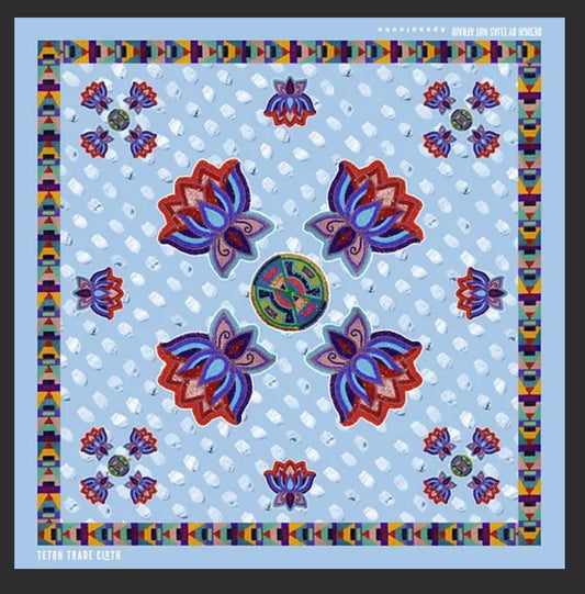 Elias Not Afraid Designed Cotton Bandanas