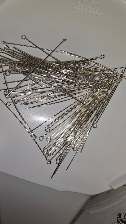 Silver Eye Pins