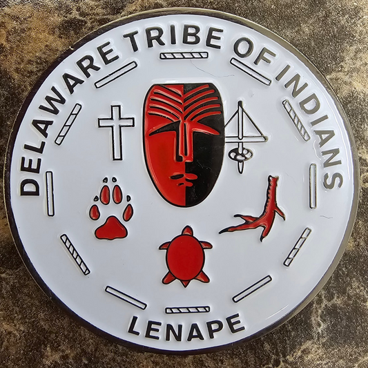 Delaware Tribe Of Indians Seal Pocket Coin