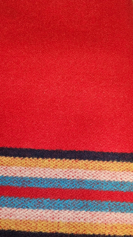 10 Band Broadcloth Red 19"
