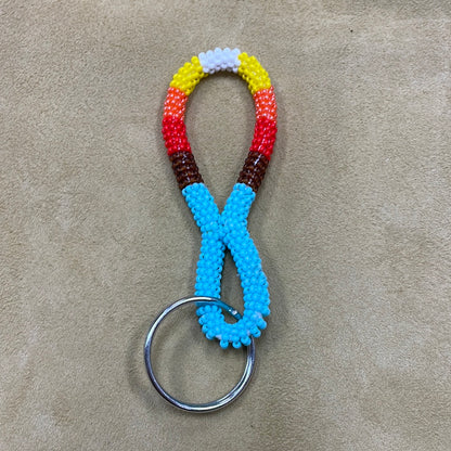 Small Beaded Keychain