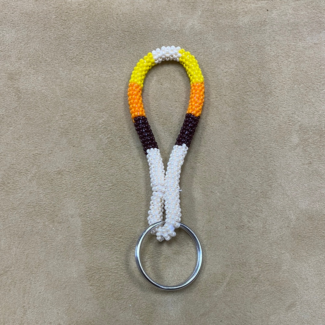Small Beaded Keychain