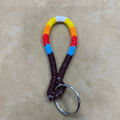 Small Beaded Keychain