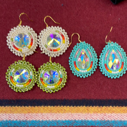 Cabochon earring’s