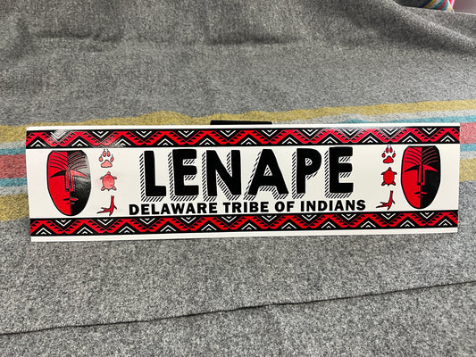 Delaware Tribe Of Indians Bumper Sticker