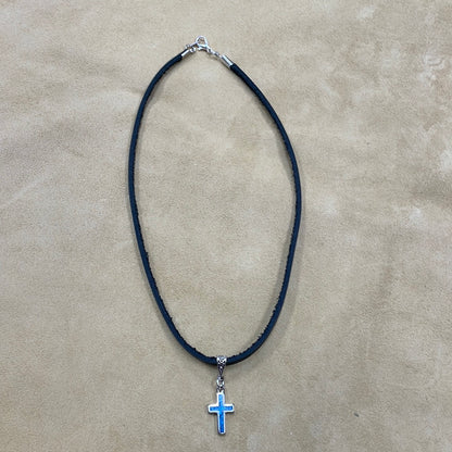 Double Sided Cross Necklace