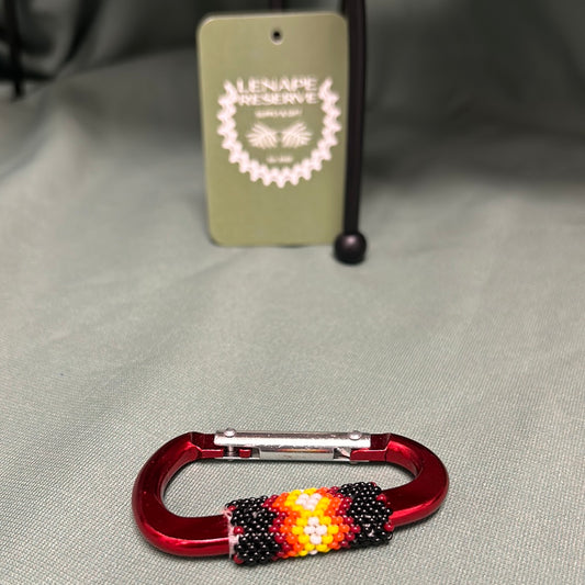 Beaded Carabiner Small