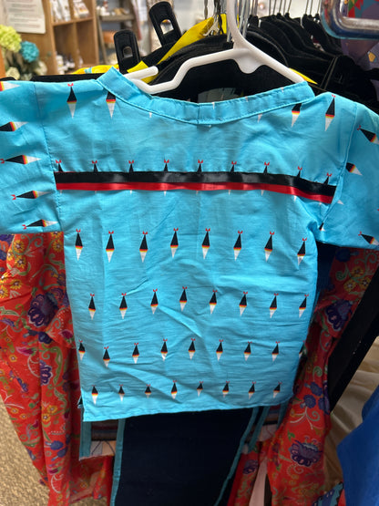 Toddler Boys Ribbon Shirt "Tipi TTC"