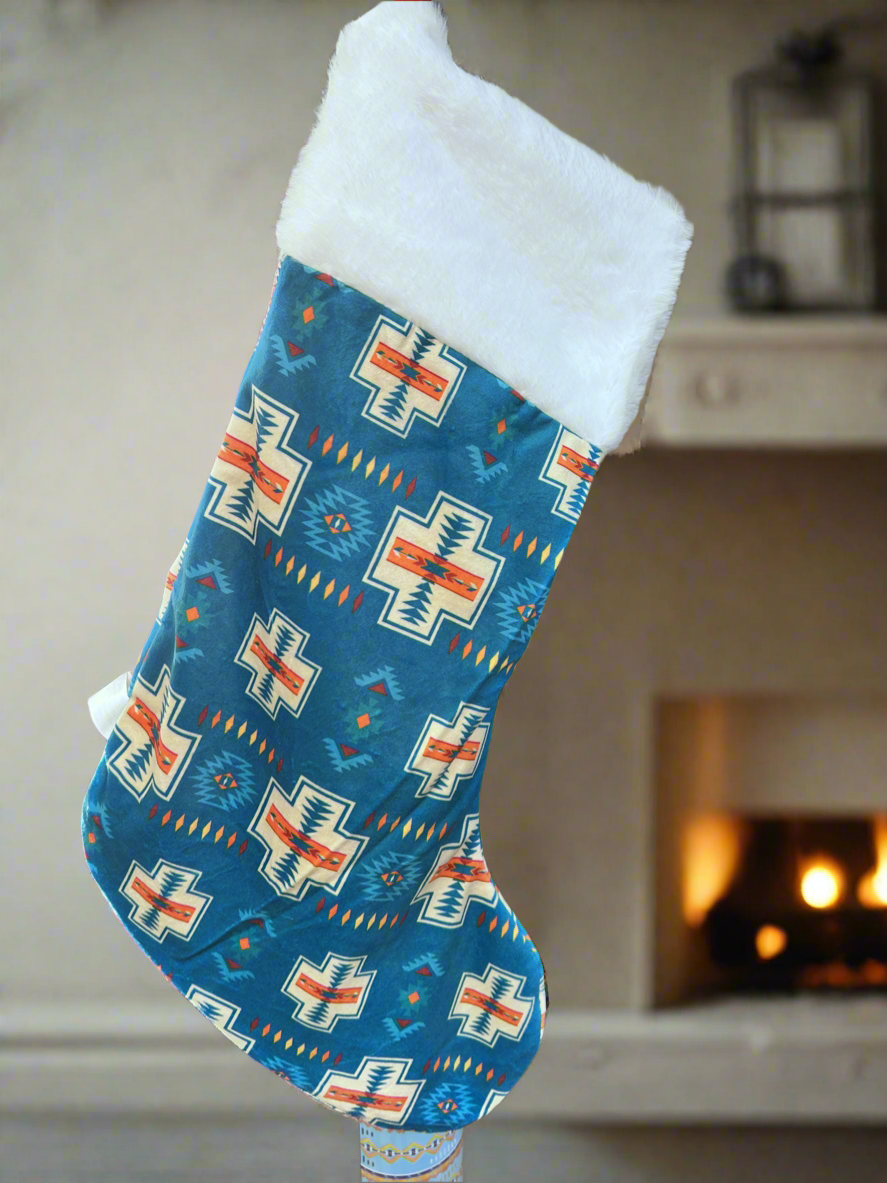 Christmas Stocking Teal