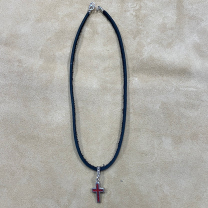 Double Sided Cross Necklace