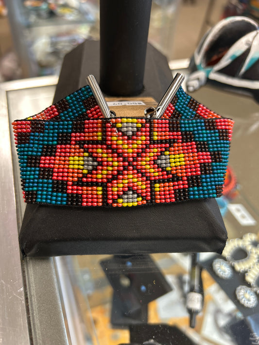 Fire Star Beaded Bracelet