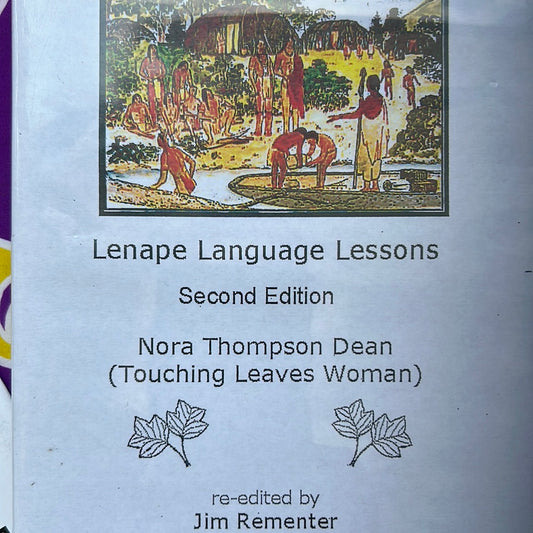 Lenape Language Lesson CD