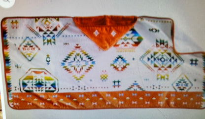 Pendleton Hooded Baby Towel Wild Blooms