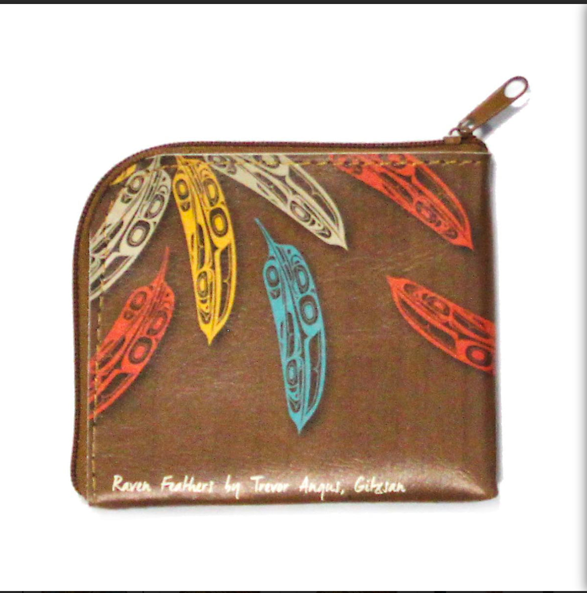 Coin Purse - Raven Feathers