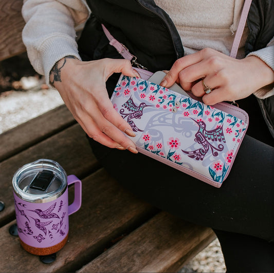 Smartphone Crossbody Bag - Hummingbird