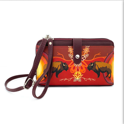 Smartphone Crossbody Bag - Buffaloes