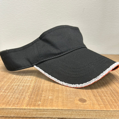 Beaded Sun Visor Hat