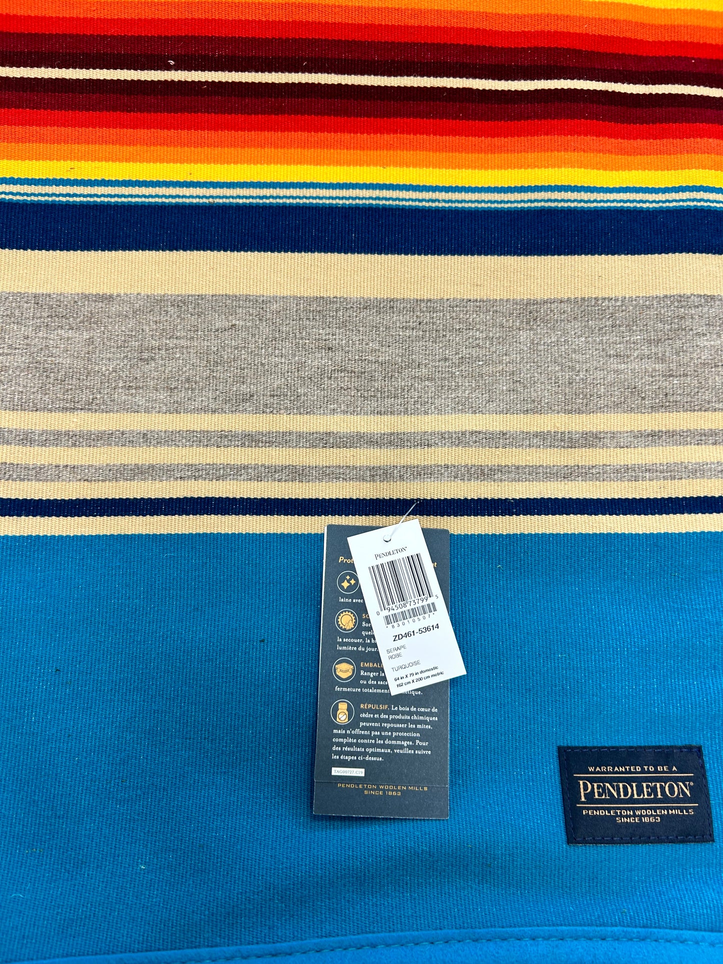 Pendleton Serape Turquoise