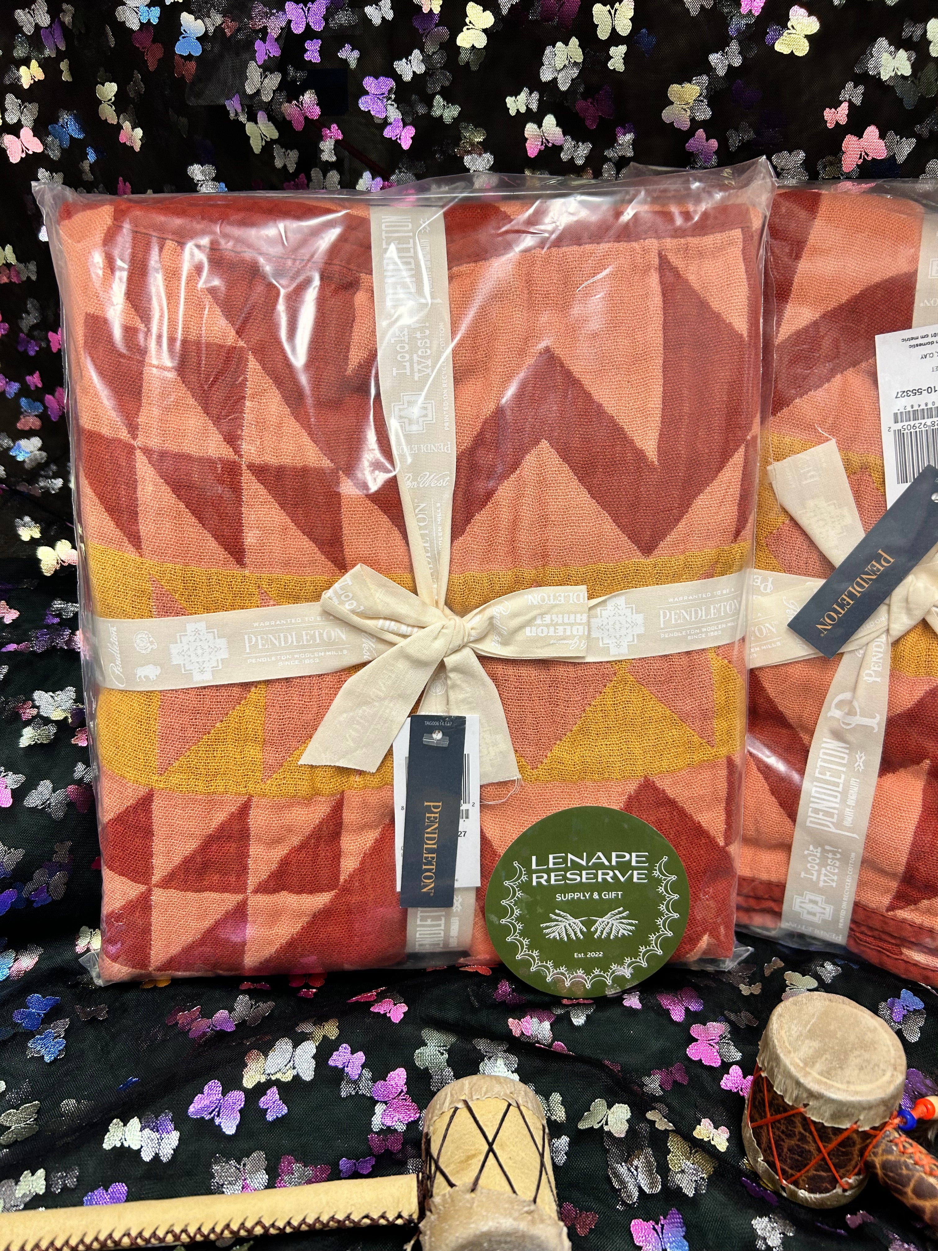 Pendleton Baby Blanket Smith Rock Clay – Lenape Reserve