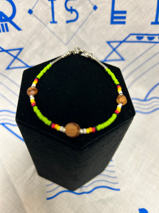 Beaded Bracelet Green