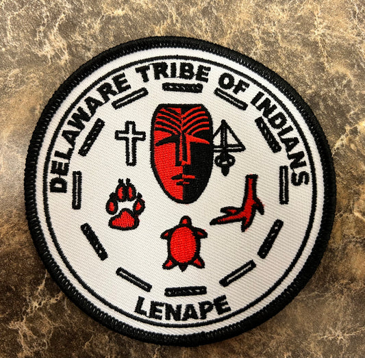 Delaware Tribe Seal Patch 4"
