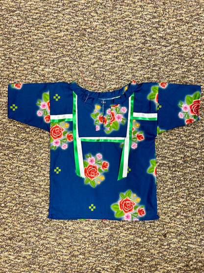 Toddler Boys Ribbon Shirt "Rose"