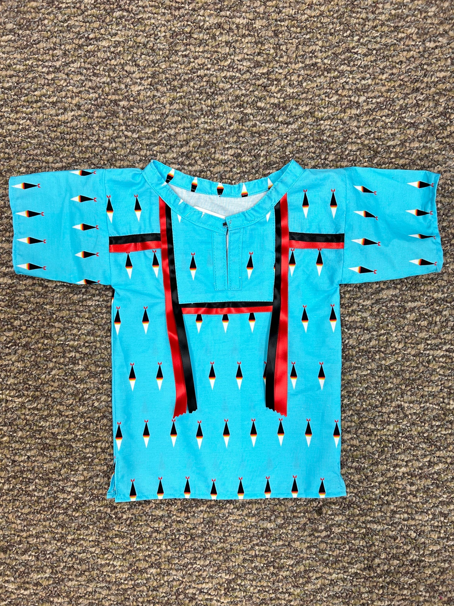 Toddler Boys Ribbon Shirt "Tipi TTC"