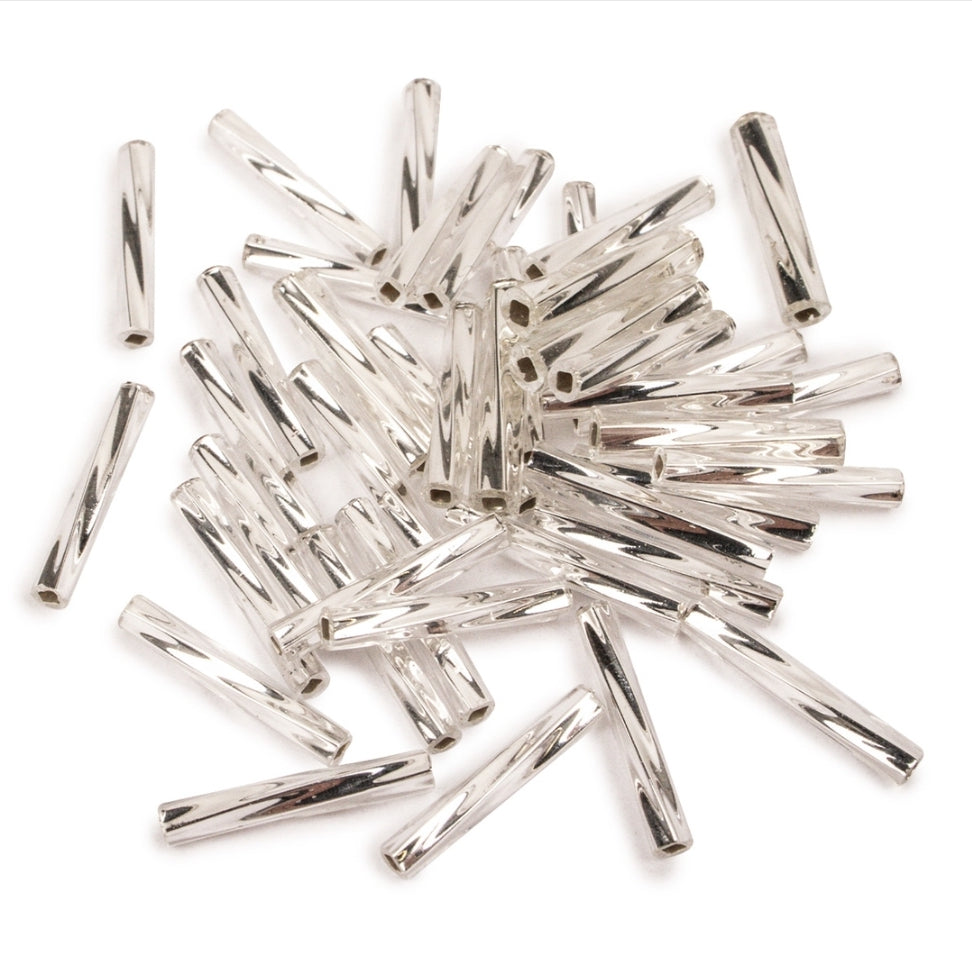 Bugal Beads Silver Lined Twist