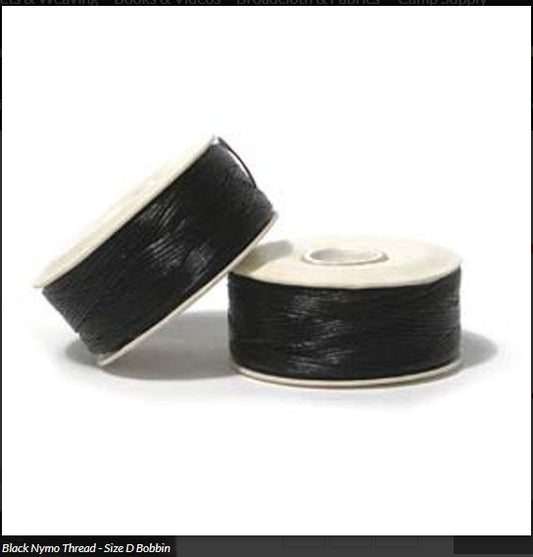 Nymo Thread Size D Bobbin Black