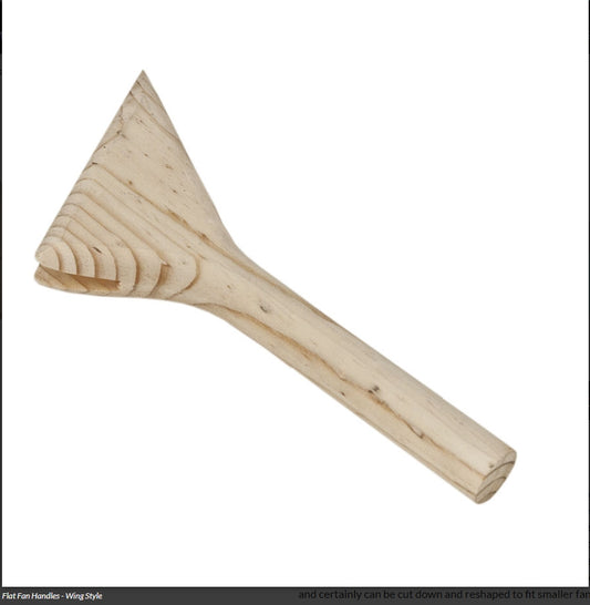 Fan Handle, Flat Wing Style