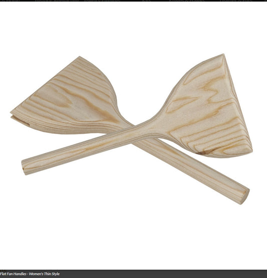 Fan Handle, Flat Women's Style Thin