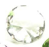 Clear Glass Diamond Paperweight 60mm / 2 1/4"