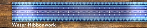 Water Ribbon 1 Yrd & 29"