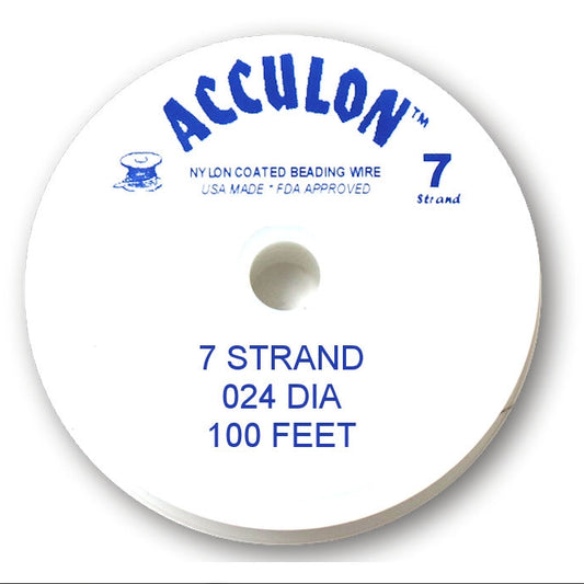 Tiger Tail Wire 7 Strand Heavy 100 ft #24