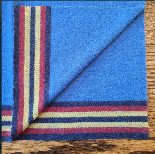 7 Band Broadcloth Montana Blue 25"