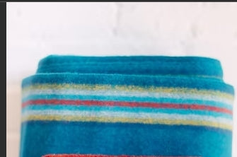 New 10 Band Broadcloth American Blue
