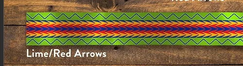 Arrows Ribbon By Teton Lime & Red Arrows