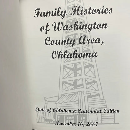 Family Histories of Washington County Are, Oklahoma