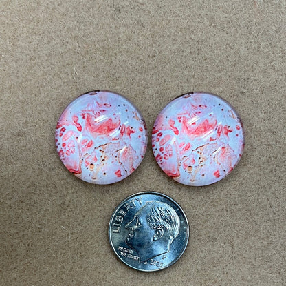 Cabochon Floral Geometric Patterns