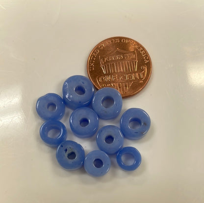 Powder Blue Disc Beads