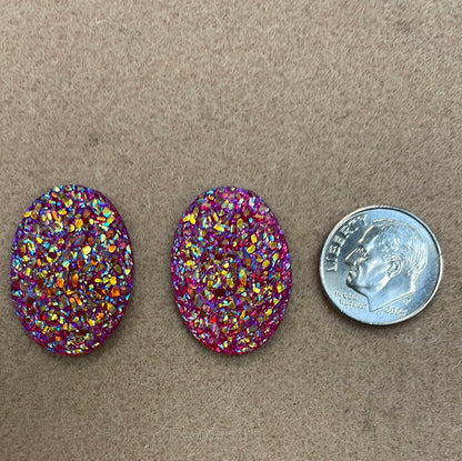 Cabochon Floral Geometric Patterns