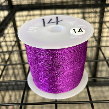 Stacking Thread for Fan Making