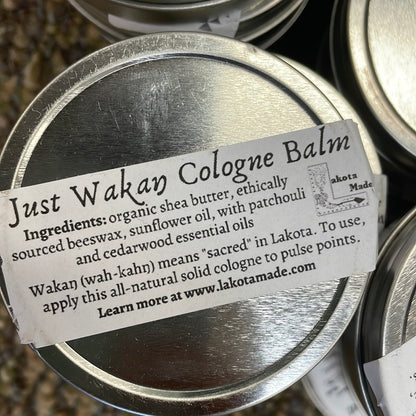 Cologne Balm, Lakota Made