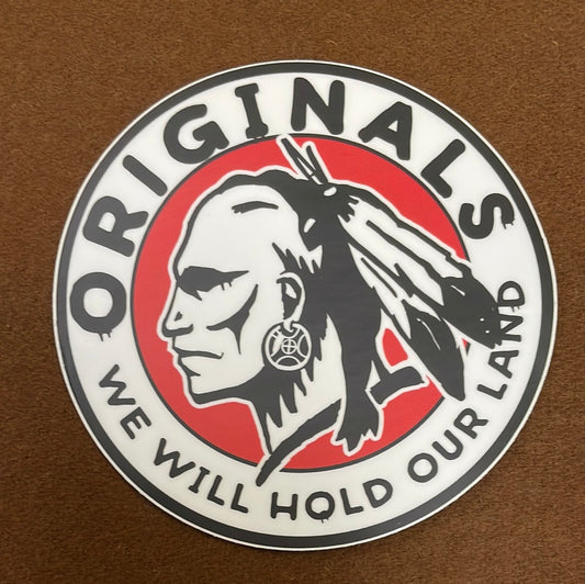 Hold Our Land Sticker