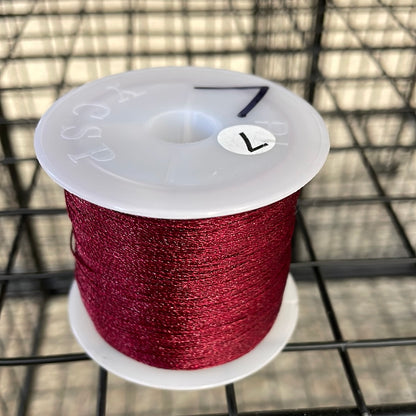 Stacking Thread for Fan Making