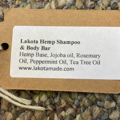 Lakota Hemp Shampoo & Body Bar