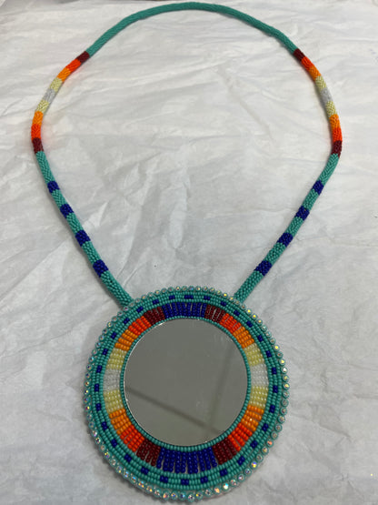 Mirror Beaded Medallion