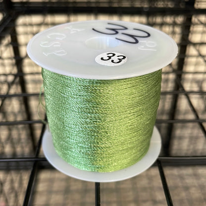 Stacking Thread for Fan Making