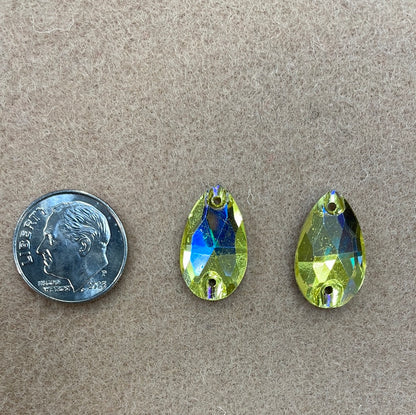 Cabochon tear drop style