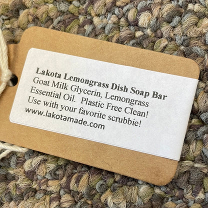 Lakota Lenongrass Dish Soap Bar